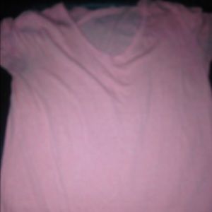 Pink v neck
