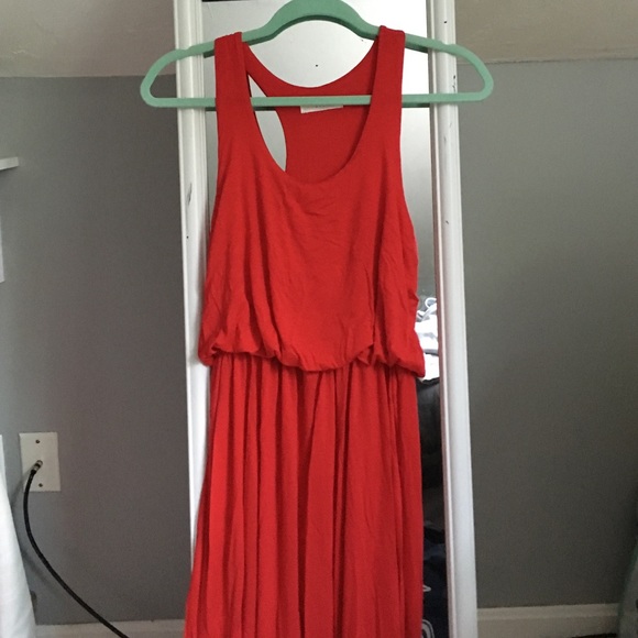 Red Maxi Dress!! Never Worn!