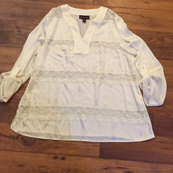 White Lacy Blouse