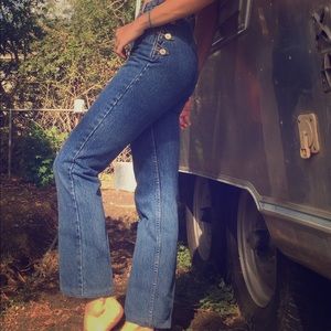 Lawman western inspired vintage jeans