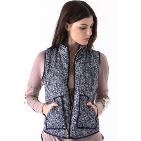 ❣LAST❣ Lightweight Herringbone Summer Vest - Picture 2 of 4