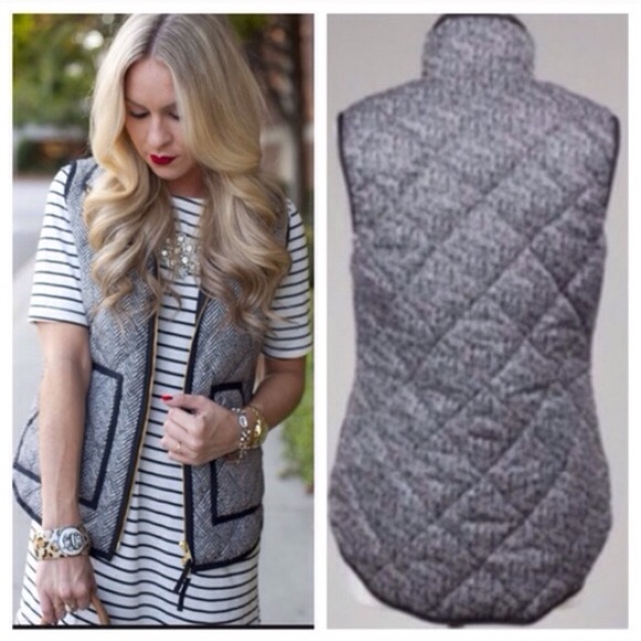 ❣LAST❣ Lightweight Herringbone Summer Vest - Picture 3 of 4