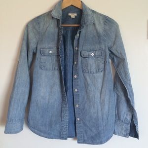 J.Crew chambray utility shirt