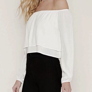Forever 21 Off The Shoulder Top