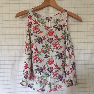 floral crop top