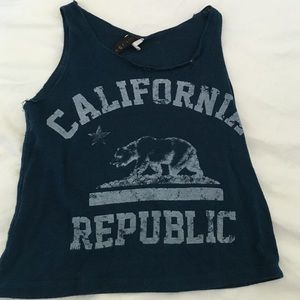 California republic crop top