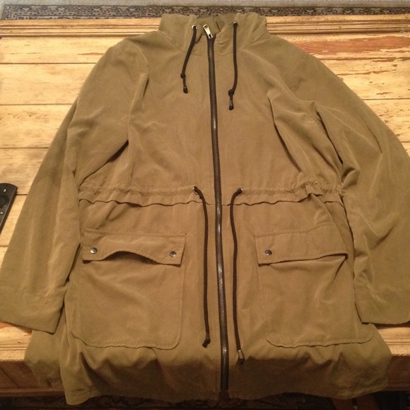 Old Navy- Long jacket w/ Hoodie