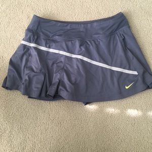 Nike tennis skirt with built in spandex