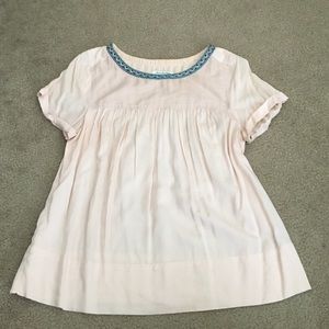 🚨FINAL PRICE🚨Light Pink Boho Top