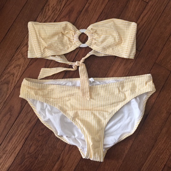SALE!!J. Crew seer sucker bathing suit