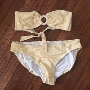 SALE!!J. Crew seer sucker bathing suit