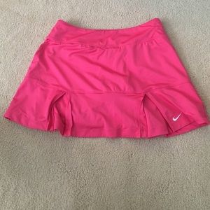 Pink nike tennis skirt