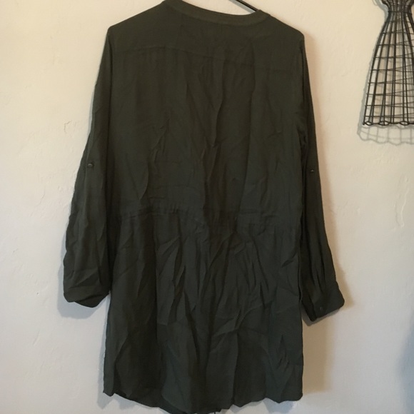Military green dress. Forever21. Brand New. NWT - Picture 4 of 4