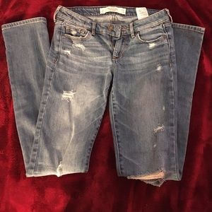 Size 25 Abercrombie and Fitch skinny Jeans