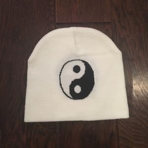 Ying Yang Knitted Beanie