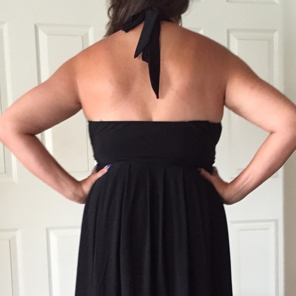 White House Black Market halter-style LBD - Picture 2 of 4