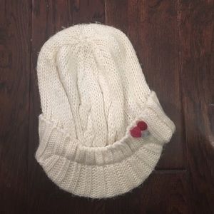 Knitted Billed Beanie