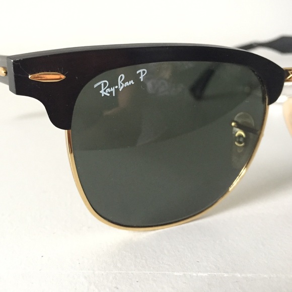 Ray-Ban Polarized Aluminum Clubmaster