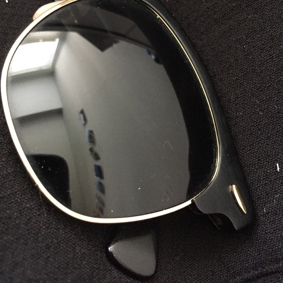 Ray-Ban Polarized Aluminum Clubmaster main image 4