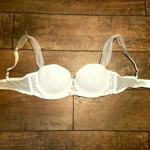 Victoria's Secret White Lace Balconet
