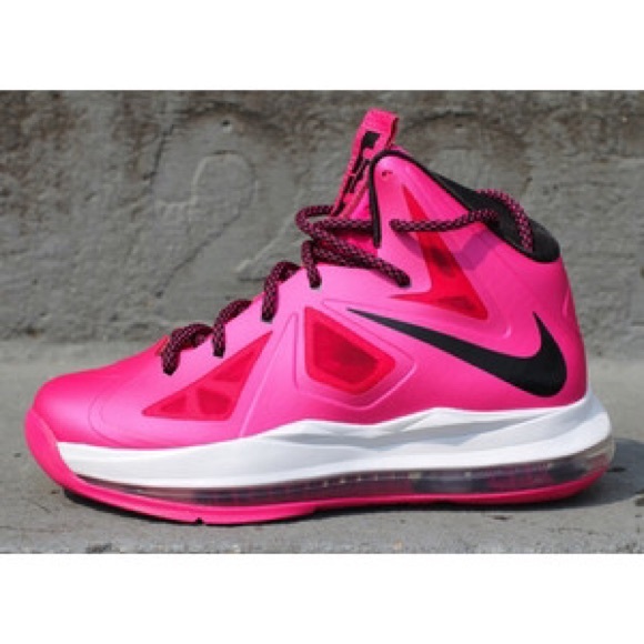 SOLD Pink Lebron 10 GS Pink Fireberry