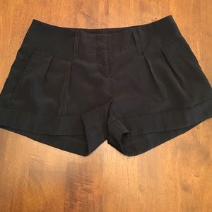 Express black dressy shorts