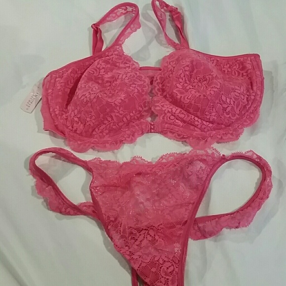 Bra and thong set