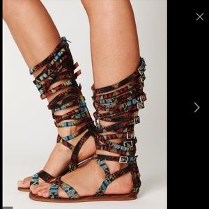 Free people Jeffrey Campbell tall gladiator sandal