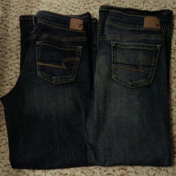 American Eagle Favorite Boyfriend Jeans 2 Pair