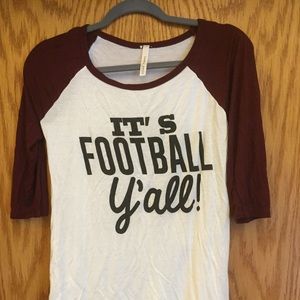 It's football y'all shirt