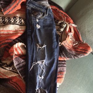Hollister distressed jeans
