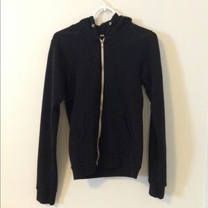 Black American apparel sweatshirt