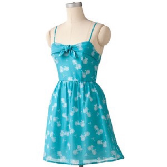 Blue Bicycle Dress Lauren Conrad