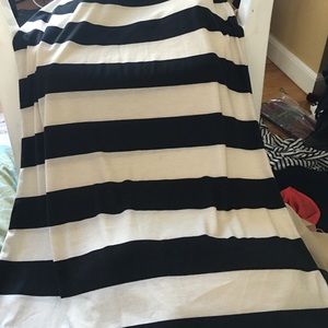 Black and white maxi skirt M.A.O