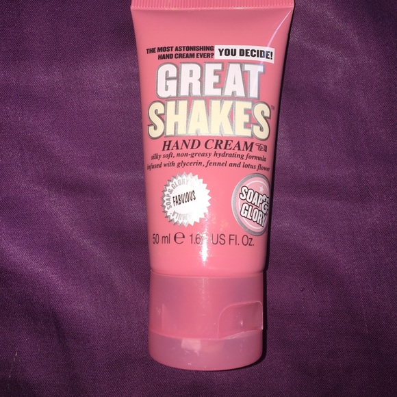 great shakes hand cream