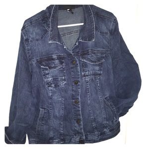 Plus size jean jacket!