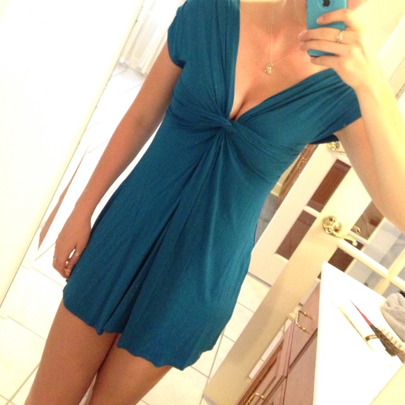 Blue dress