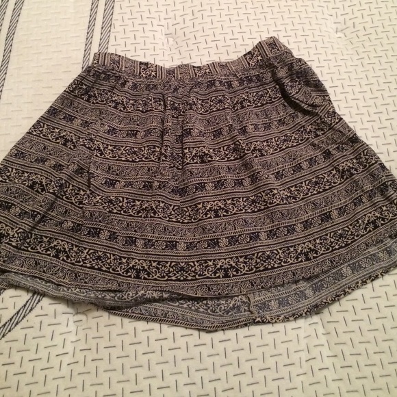 F21 tribal skirt