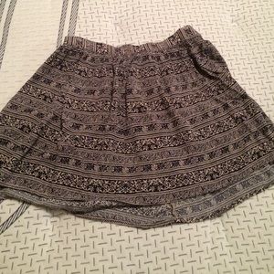 F21 tribal skirt