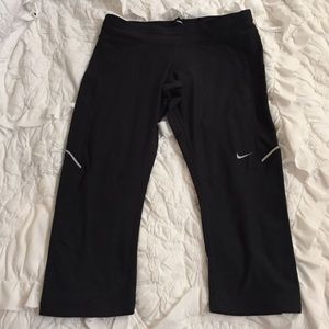 Nike Black Capris S