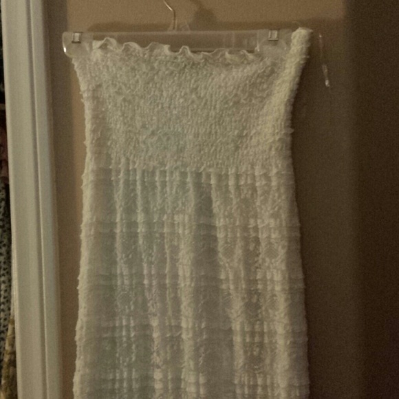 Strapless dress