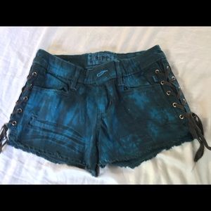 Tripp NYC lace up shorts