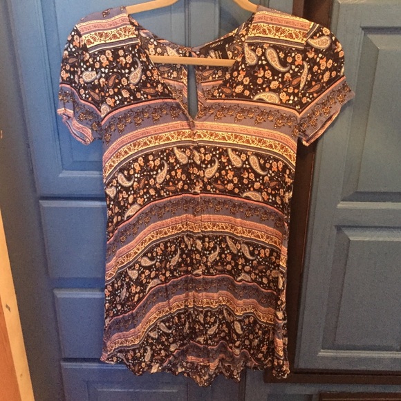 Adorable Paisley Printed Dress