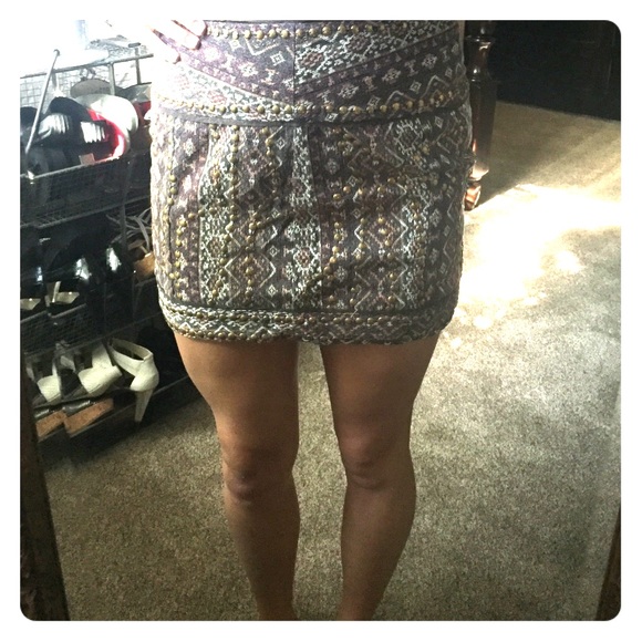 Embellished skirt