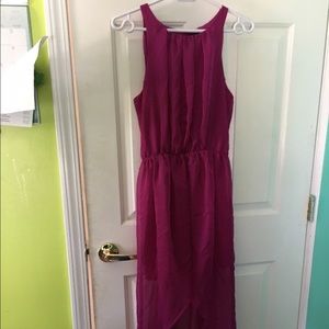 High-low airy dress