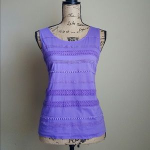 Purple J. Crew Tank