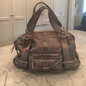 Metallic Pewter Michael Kors purse!