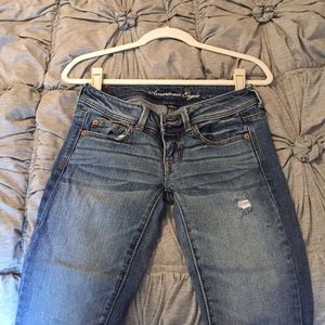 American Eagle slim bootcut jeans