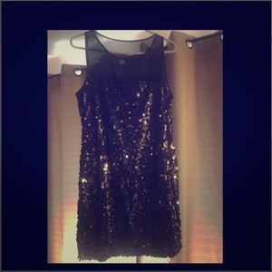 Sequenced black dress from Forever 21