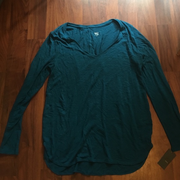 teal Long sleeve tshirt